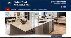 Desktop Screenshot of moderntrendkitchens.com